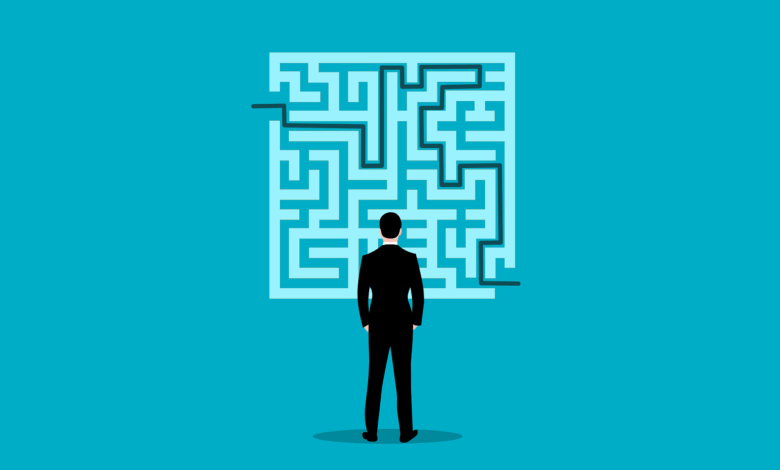 challenge, maze, man, business, confusion, decision, complex, problem, opportunity, career, way, solution, complexity, exit, strategy, quiz, problem solving, labyrinth, game, direction, answer, management, motivation, path, cartoon, maze, maze, quiz, problem solving, problem solving, problem solving, problem solving, problem solving