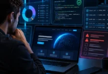 Инвестор проверяет лендинг криптопроекта, токеномику и смарт-контракт