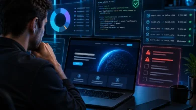 Инвестор проверяет лендинг криптопроекта, токеномику и смарт-контракт