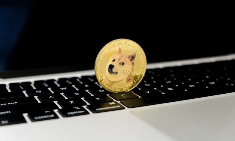 a laptop with a picture of a dog on the screen