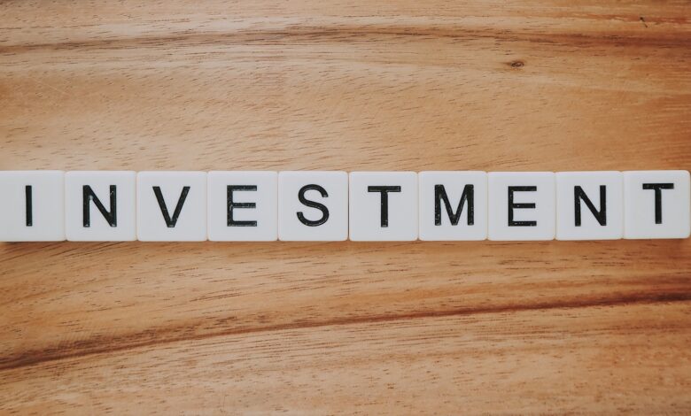 Investment Scrabble text