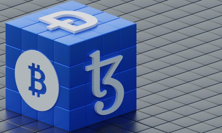 a blue block with the number thirteen on it