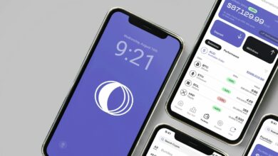 A group of cell phones sitting next to each other